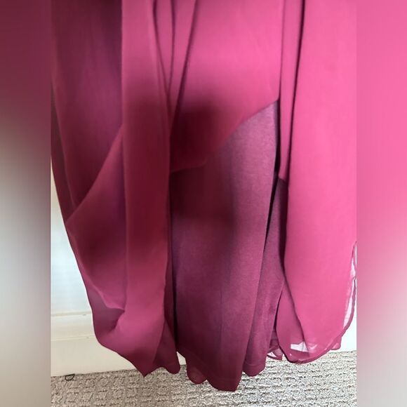 Lulus Love Spell Burgundy Lace-Back Maxi Dress - Picture 14 of 15